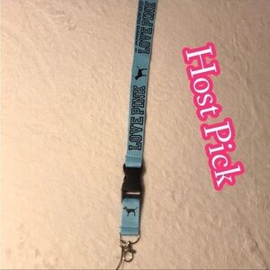 ✅HOST Pick✅ Teal Love Pink Lanyard, NWOT